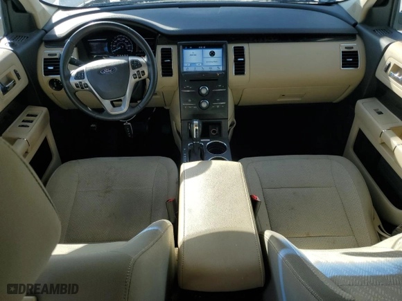 2016 Ford Flex SEL with VIN 2FMGK5C81GBA19426, listed as a Copart auction lot 49424985 with 114,505 mi miles and Salvage Title. Bid and sale history available at carsss.com. Image 8.