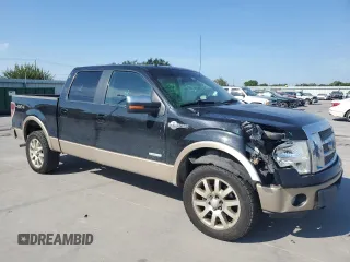 2012 Ford F-150 XL with VIN 1FTFW1ET1CKE04712, listed as a Copart auction lot 58817134 with 170,284 mi miles and Salvage Title. Bid and sale history available at carsss.com. Image 4.