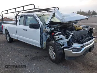 2023 Ford F-150 XL with VIN 1FTFX1E59PKF16291, listed as a IAAI auction lot 41223575 with 55,000 mi miles and . Bid and sale history available at DreamBid. Image 1.
