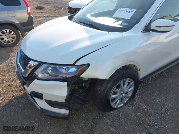 2018 Nissan Rogue S with VIN 5N1AT2MV1JC827255, listed as a IAAI auction lot 40513687 with 39,339 mi miles. Bid and sale history available at carsss.com. Image 6.