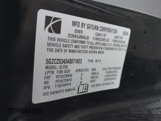 2004 Saturn VUE V6 z VIN 5GZCZ53434S871823, wystawiony jako IAAI lot #41140283 z przebiegiem 104 965 mil mil oraz . Historia ofert i sprzedaży dostępna na DreamBid. Obrazek 9.