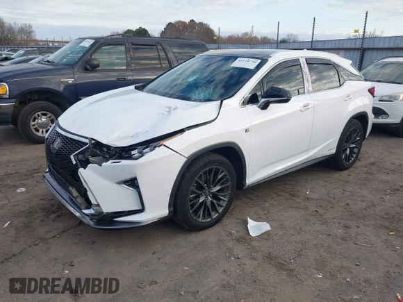 2017 Lexus RX with VIN 2T2BGMCA1HC015345, listed as a IAAI auction lot 41128730 with 93,337 mi miles. Bid and sale history available at carsss.com. Image 18.