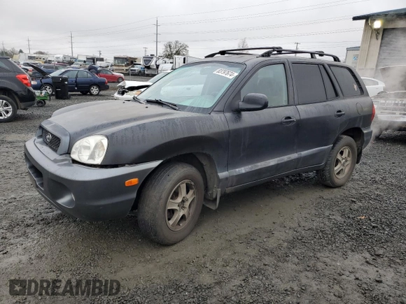 2002 Hyundai Santa Fe GLS with VIN KM8SC73D62U238546, listed as a Copart auction lot 83797674 with 169,183 mi miles and Salvage Title. Bid and sale history available at carsss.com. Image 1.