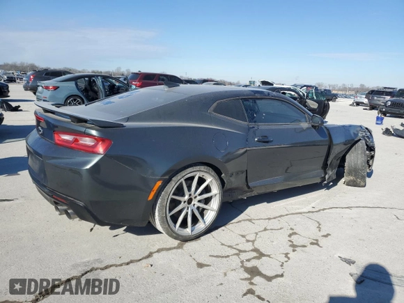 2016 Chevrolet Camaro 2SS with VIN 1G1FH1R78G0192988, listed as a Copart auction lot 88262535 with 19,319 mi miles and Salvage title. Bid and sale history available at DreamBid. Image 3.