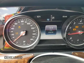 2017 Mercedes-Benz E 300 Luxury with VIN WDDZF4JB8HA150141, listed as a Copart auction lot 52560295 with 81,014 mi miles and Salvage Title. Bid and sale history available at DreamBid. Image 9.