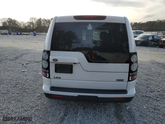 2016 Land Rover LR4 HSE with VIN SALAG2V6XGA800004, listed as a Copart auction lot 43198005 with NaN miles and Clean Title. Bid and sale history available at carsss.com. Image 6.