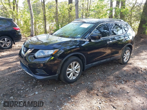 2016 Nissan Rogue SL with VIN 5N1AT2MT3GC810500, listed as a IAAI auction lot 42115290 with 72,639 mi miles and . Bid and sale history available at carsss.com. Image 2.