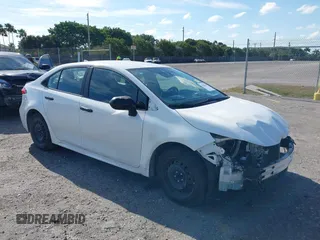 2020 Toyota Corolla LE with VIN 5YFEPRAE5LP078994, listed as a IAAI auction lot 41888292 with 92,563 mi miles. Bid and sale history available at carsss.com. Image 1.