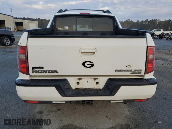 2009 Honda Ridgeline RTL with VIN 5FPYK16589B108099, listed as a Copart auction lot 84151414 with Not Provided miles and Salvage Title. Bid and sale history available at DreamBid. Image 6.