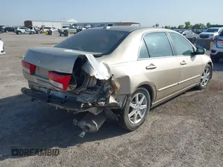 2004 Honda Accord EX with VIN 1HGCM66534A098191, listed as a IAAI auction lot 42301804 with Not provided miles and . Bid and sale history available at DreamBid. Image 4.