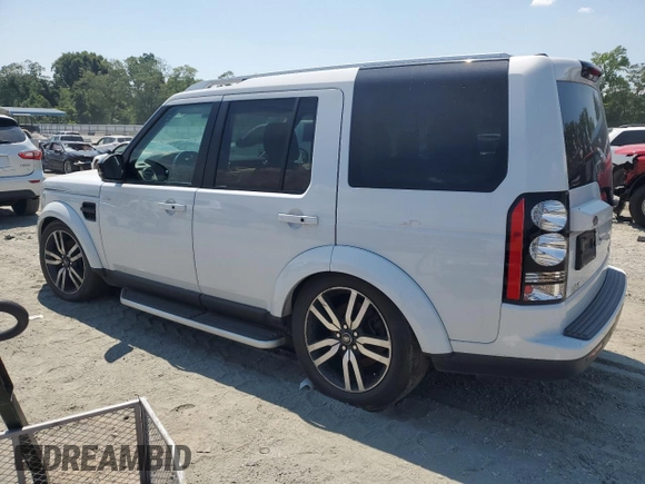 2016 Land Rover LR4 HSE Lux with VIN SALAK2V63GA824983, listed as a Copart auction lot 64110065 with 136,364 mi miles and Clean title. Bid and sale history available at DreamBid. Image 2.