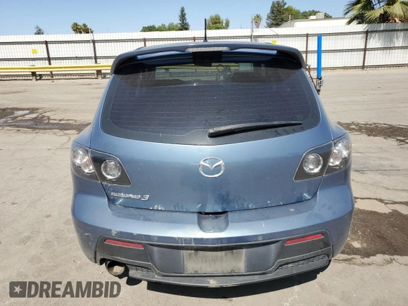 2007 Mazda 3 Mazdaspeed3 Sport with VIN JM1BK34M071765800, listed as a Copart auction lot 62323925 with 155,307 mi miles and Salvage title. Bid and sale history available at DreamBid. Image 6.