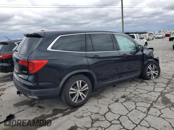 2017 Honda Pilot EX-L with VIN 5FNYF6H5XHB049465, listed as a Copart auction lot 49375195 with 59,802 mi miles and Salvage Title. Bid and sale history available at DreamBid. Image 3.