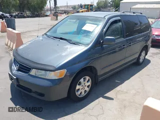 2003 Honda Odyssey EX z VIN 5FNRL18683B097760, wystawiony jako IAAI lot #42479209 z przebiegiem 126 470 mil mil oraz . Historia ofert i sprzedaży dostępna na DreamBid. Obrazek 2.