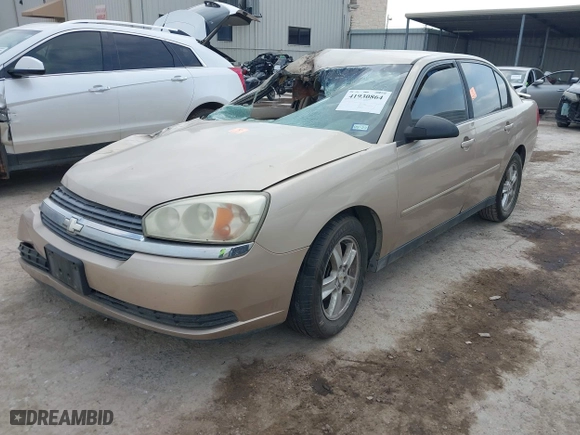 2005 Chevrolet Malibu LS with VIN 1G1ZT54805F208016, listed as a IAAI auction lot 41930864 with 160,613 mi miles. Bid and sale history available at carsss.com. Image 17.