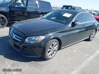 2017 Mercedes-Benz C-Class C 300 with VIN 55SWF4JB4HU211410, listed as a IAAI auction lot 41624868 with 117,172 mi miles. Bid and sale history available at carsss.com. Image 2.