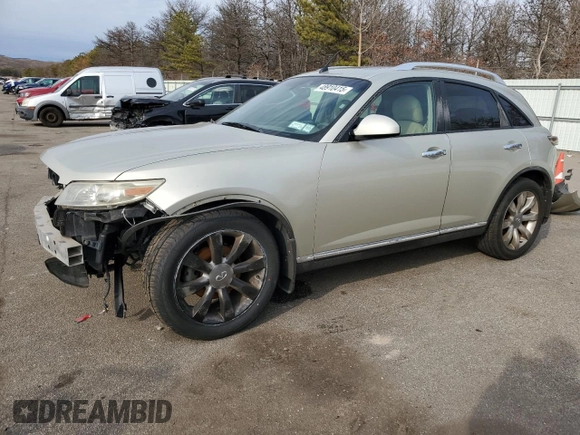 2006 Infiniti FX with VIN JNRAS08W76X204088, listed as a Copart auction lot 48910415 with 171,297 mi miles and Salvage Title. Bid and sale history available at DreamBid. Image 1.