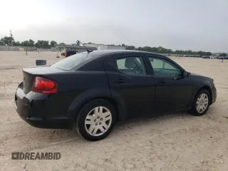 2014 Dodge Avenger SE with VIN 1C3CDZAB6EN105176, listed as a Copart auction lot 54623215 with 163,527 mi miles and Clean Title. Bid and sale history available at carsss.com. Image 3.