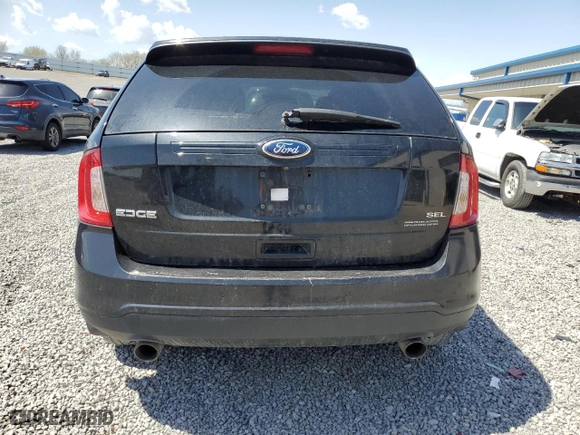 2012 Ford Edge SEL with VIN 2FMDK3JC4CBA48959, listed as a Copart auction lot 52618095 with 203,730 mi miles and Clean Title. Bid and sale history available at carsss.com. Image 6.