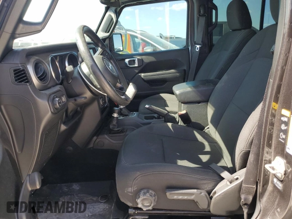 2023 Jeep Gladiator Sport z VIN 1C6HJTAG1PL577844, wystawiony jako Copart lot #73632474 z przebiegiem 20 527 mil mil oraz Szkoda całkowita • Salvage title. Historia ofert i sprzedaży dostępna na DreamBid. Obrazek 7.