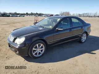 2007 Mercedes-Benz C 280 Luxury with VIN WDBRF54H27F886279, listed as a Copart auction lot 49608785 with 128,719 mi miles and Salvage title. Bid and sale history available at DreamBid. Image 1.