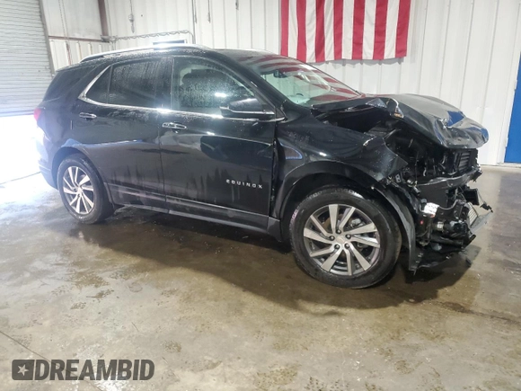 2023 Chevrolet Equinox Premier z VIN 3GNAXXEGXPL215243, wystawiony jako Copart lot #55738705 z przebiegiem 37 281 mil mil oraz Szkoda całkowita • Salvage title. Historia ofert i sprzedaży dostępna na DreamBid. Obrazek 4.