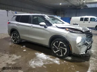 2023 Mitsubishi Outlander SE with VIN JA4J4UA86PZ017051, listed as a Copart auction lot 45655265 with 22,893 mi miles and Salvage Title. Bid and sale history available at carsss.com. Image 4.