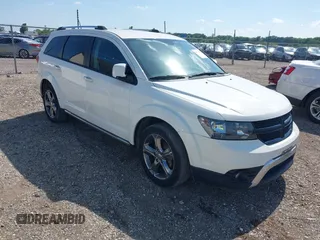 2016 Dodge Journey Crossroad z VIN 3C4PDCGG9GT181880, wystawiony jako IAAI lot #42581965 z przebiegiem 91 527 mil mil oraz . Historia ofert i sprzedaży dostępna na DreamBid. Obrazek 1.