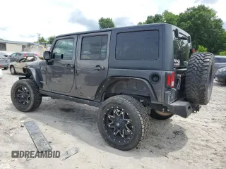 2017 Jeep Wrangler Unlimited Rubicon Recon with VIN 1C4HJWFG3HL510439, listed as a Copart auction lot 60791165 with 125,955 mi miles and Salvage title. Bid and sale history available at DreamBid. Image 2.