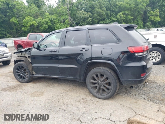 2018 Jeep Grand Cherokee Laredo E with VIN 1C4RJFAG4JC138319, listed as a Copart auction lot 54956925 with 144,938 mi miles and Salvage title. Bid and sale history available at DreamBid. Image 2.