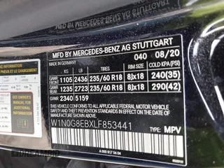 2020 Mercedes-Benz GLC 300 z VIN W1N0G8EBXLF853441, wystawiony jako IAAI lot #42117731 z przebiegiem 75 182 mil mil oraz . Historia ofert i sprzedaży dostępna na DreamBid. Obrazek 9.