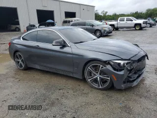 2019 BMW 4 Series 440i z VIN WBA4W7C58KAG53074, wystawiony jako Copart lot #54901475 z przebiegiem 56 521 mil mil oraz Szkoda całkowita • Salvage title. Historia ofert i sprzedaży dostępna na DreamBid. Obrazek 4.
