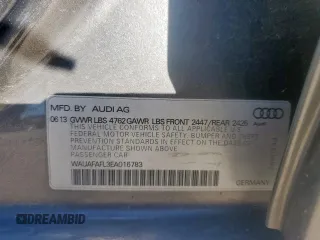 2014 Audi A4 Premium with VIN WAUAFAFL3EA016783, listed as a Copart auction lot 48679165 with 147,312 mi miles and Salvage Title. Bid and sale history available at carsss.com. Image 14.