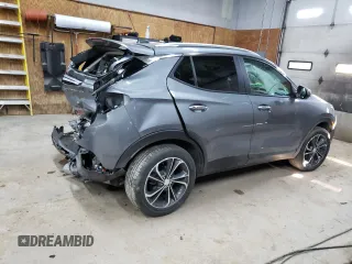 2021 Buick Encore GX Select with VIN KL4MMESL8MB166703, listed as a Copart auction lot 60506065 with 24,037 mi miles and Non repairable. Bid and sale history available at DreamBid. Image 3.