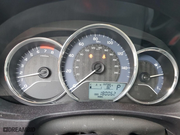 2016 Toyota Corolla L with VIN 5YFBURHE3GP550567, listed as a Copart auction lot 48803535 with 180,062 mi miles and Salvage Title. Bid and sale history available at carsss.com. Image 9.