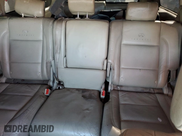 2004 Infiniti QX56 with VIN 5N3AA08A54N812257, listed as a Copart auction lot 79420844 with 0 mi miles and Salvage Title. Bid and sale history available at carsss.com. Image 10.