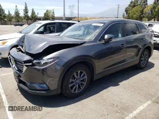 2020 Mazda CX-9 Sport with VIN JM3TCABYXL0423435, listed as a Copart auction lot 57283733 with 27,169 mi miles and . Bid and sale history available at DreamBid. Image 1.