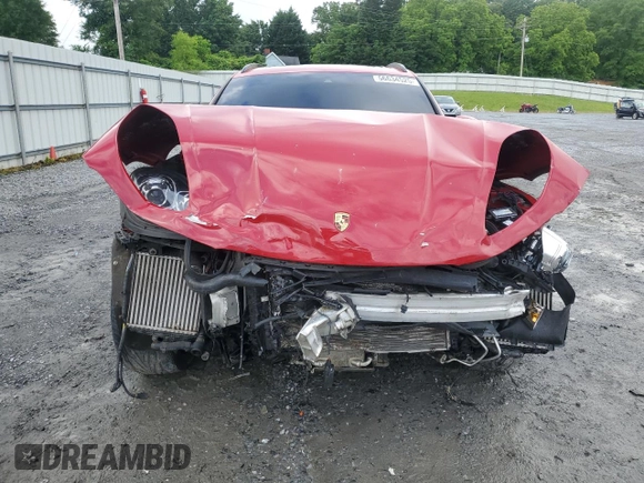 2018 Porsche Macan S z VIN WP1AB2A56JLB38449, wystawiony jako Copart lot #56634525 z przebiegiem Nie podano mil oraz Szkoda całkowita • Salvage title. Historia ofert i sprzedaży dostępna na DreamBid. Obrazek 5.