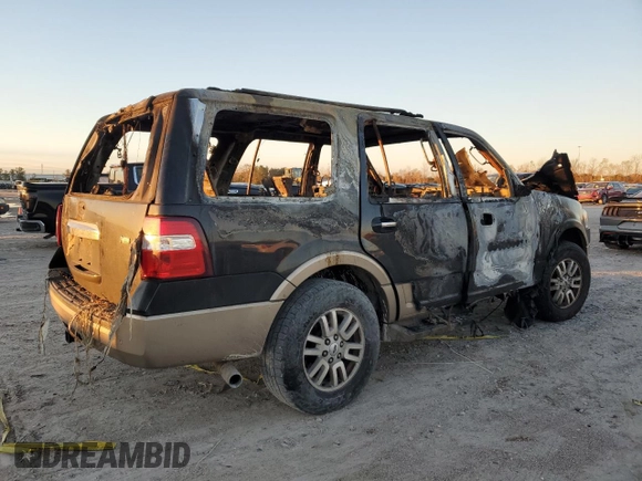 2014 Ford Expedition XLT with VIN 1FMJU1H58EEF46498, listed as a Copart auction lot 41600135 with Not provided miles and Non repairable. Bid and sale history available at DreamBid. Image 3.