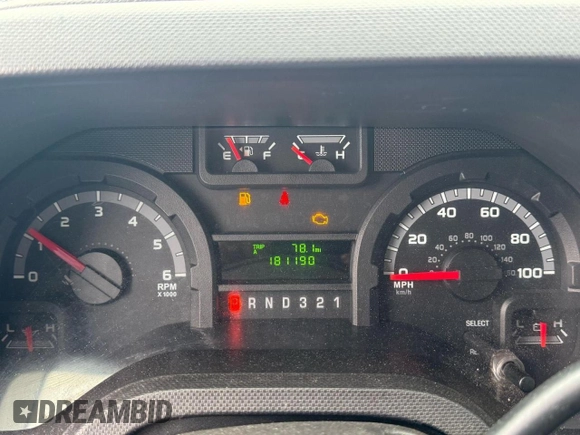 2012 Ford Econoline Cargo with VIN 1FDEE3FS3CDA11858, listed as a Copart auction lot 50528315 with 181,190 mi miles and Clean Title. Bid and sale history available at DreamBid. Image 8.