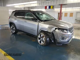 2020 Jeep Compass Limited with VIN 3C4NJDCB4LT163569, listed as a Copart auction lot 54246975 with 91,258 mi miles and Clean title. Bid and sale history available at DreamBid. Image 4.