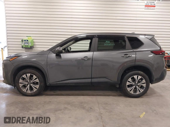 2022 Nissan Rogue SV with VIN 5N1BT3BBXNC734324, listed as a IAAI auction lot 41311916 with 11,573 mi miles. Bid and sale history available at carsss.com. Image 14.