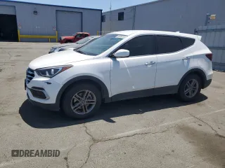 2017 Hyundai Santa Fe 2.4L with VIN 5XYZT3LB2HG411516, listed as a Copart auction lot 60369165 with 109,763 mi miles and Clean title. Bid and sale history available at DreamBid. Image 1.