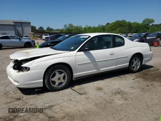 2003 Chevrolet Monte Carlo LS with VIN 2G1WW12E539416216, listed as a Copart auction lot 52154375 with 205,309 mi miles and Salvage Title. Bid and sale history available at carsss.com. Image 1.