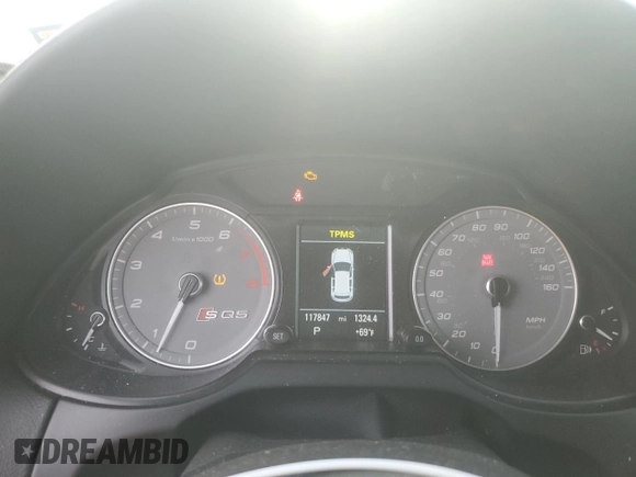 2014 Audi SQ5 Prestige with VIN WA1VGAFP0EA105905, listed as a Copart auction lot 82594444 with 117,847 mi miles and Clean title. Bid and sale history available at DreamBid. Image 9.