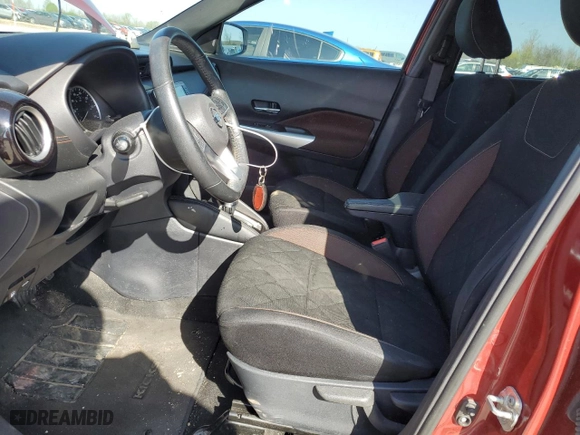 2020 Nissan Kicks SR with VIN 3N1CP5DV9LL557673, listed as a Copart auction lot 51831785 with 106,642 mi miles and Salvage Title. Bid and sale history available at carsss.com. Image 7.