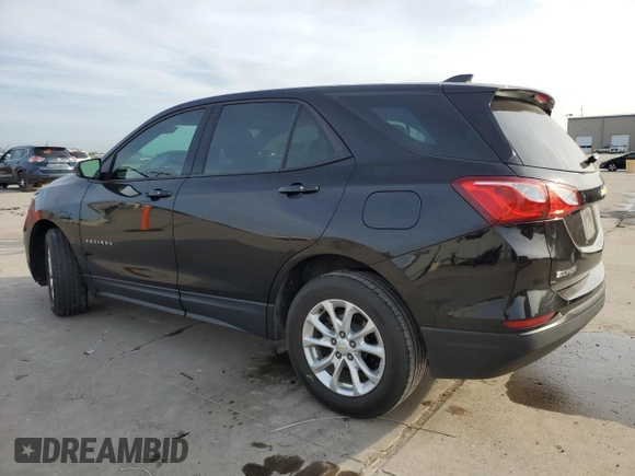 2019 Chevrolet Equinox LS z VIN 2GNAXHEV2K6150227, wystawiony jako Copart lot #50598695 z przebiegiem 82 043 mil mil oraz Czysty tytuł • Clean title. Historia ofert i sprzedaży dostępna na DreamBid. Obrazek 2.