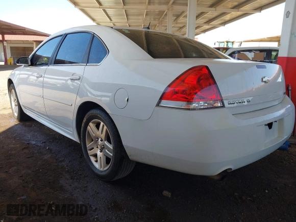 2012 Chevrolet Impala LT Fleet with VIN 2G1WG5E32C1102827, listed as a IAAI auction lot 42015121 with 214,401 mi miles and . Bid and sale history available at DreamBid. Image 3.