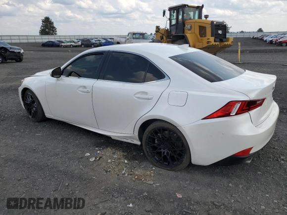 2016 Lexus IS 300/350 with VIN JTHCM1D26G5006531, listed as a Copart auction lot 61968535 with 102,393 mi miles and Salvage title. Bid and sale history available at DreamBid. Image 2.
