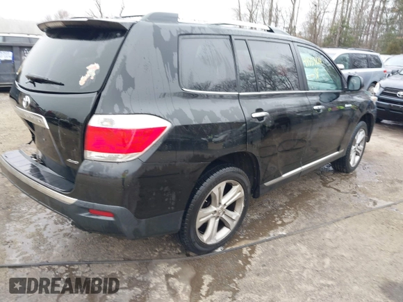 2013 Toyota Highlander Limited with VIN 5TDDK3EH2DS232226, listed as a IAAI auction lot 41553214 with 149,838 mi miles and . Bid and sale history available at DreamBid. Image 4.